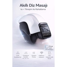 FaroxTech Kızılötesi Isı Teknolojili Akıllı Diz Masaj Cihazı - Kablosuz & LED Ekranlı