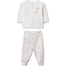 BabyCosy Organic Wear Bebek Alt Üst Takım  %100 Organik Pamuk , Bebek - Yenidoğan- CSY3064