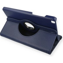 Akinco Galaxy T290 Tab A 8 Kılıf 360 Tablet Deri Kılıf - Lacivert