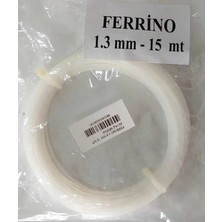 Ferrino Elektrikli Motorlu Tırpan Misinası 1.3mm 15m Beyaz