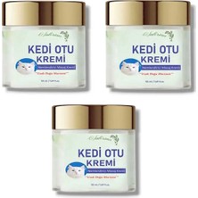 Süper Kedi Otu Kremi Uzak Doğu Muzicesi Doğal Krem 50 ml x 3 Adet