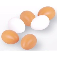 Üzümoğlu 5 Adet Plastik Tavuk Yumurta Renkli