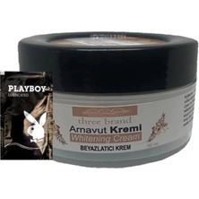 Three Brand Arnavut Kremi Whitening Cream Bölgesel  Kremi 50 ml + 1 Hediye Jel