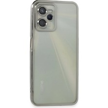 Akinco C35 Kılıf Lensli Silikon - Gümüş