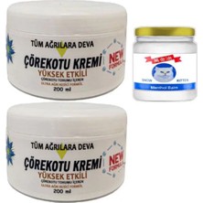 Çörek Otu Kremi Xl Boy 2X200 Ml+Snow Kitten 50 ml Menthol Balm