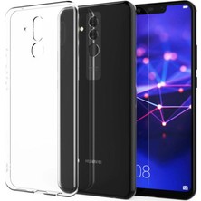 Akinco Mate 20 Lite Kılıf Lüx Şeffaf Silikon