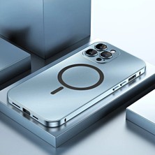 Kılıf Sipariş Iphone 13 Pro Titanium Metal 360 Derece Telefon Kılıfı
