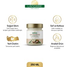 Lanorre Saf ve Katkısız Hindistan Cevizi Yağı %100 Soğuk Sıkım %100 Yerli Üretim 250ML (Çok Amaçlı)