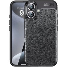 Akinco Iphone 16 Kılıf Auto Focus Kapak - Siyah