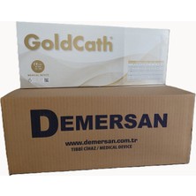 Gold Cath Hidrofilik Üriner Katater Su Soketi ile Kendinden Jelli Sonda 14-40 180 Adet