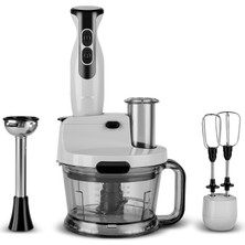 Karaca Pro Multifonksiyonel Mutfak Robotu 2000W Cool Gray
