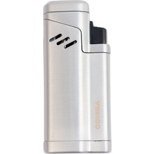 Cohiba Gümüş Dört Torch Puro Çakmak CCM0859