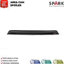 Spark Oto Aksesuar Renault Megane 2 2003-2008 Yıl Aralığı Uyumlu Arka Cam Spoyler