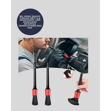 Flamex Araba Temizliği Için 5 Parça Fırça Takımı