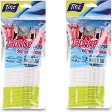 Uslucan Alışveriş 48 Adet Mandal Seti Defne