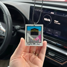 Araba Dikiz Aynası Islami Süsü Ahşap Kişiye Özel Oto Süsü Araba Hediyesi