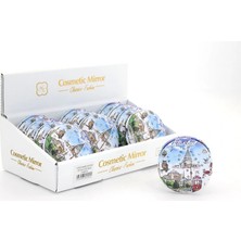 Nexgen Taşlı Istanbul Tasarımı El Aynası Kalın Model 5