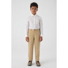 NBT Jeans Bg Store Erkek Çocuk Kahverengi Pantolon