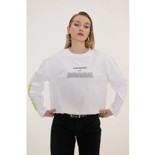 More Active Milena Grafik Baskılı Organik Pamuk T-Shırt