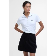 Barbour Portsdown Top Polo Yaka WH33 White/hessian