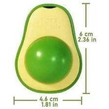 Avokado Tasarımlı Kedi Yalama Topu
