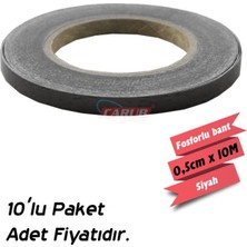 PINUKS Fosfor Bant 0,5CMX10M Siyah Adet