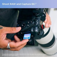 Creator Sd-Uhs-Iı Hafıza Kartı 128 GB (Ve Aynasız Kameralar, 6k Video, V60, Uhs-Iı, 280 Mb/s Okuma, Rescuepro Deluxe, Adobe Cloud)