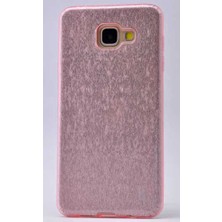 ZM Store Galaxy A5 2017 Uyumlu Kılıf Renkli Simli Parlak Shining Kapak