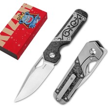 Kizer Mini Militaw® | S45VN | Titanium+Carbon Fiber | Kizerb™ 3634SA4