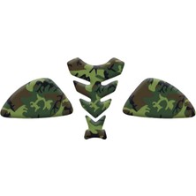 Hızlı Teker Üniversal Tank Pad Seti Kamuflaj