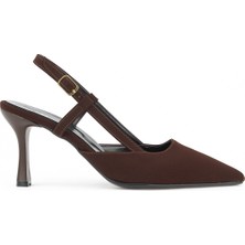 Ziya, Kadın Topuklu Ayakkabı 1611060Z3600 Kahve