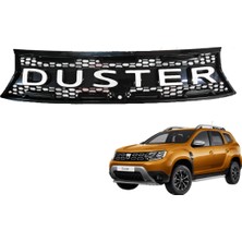 PINUKS Dacıa Duster Spor Ön Panjur Beyaz Duster Yazılı Adet  PİNUKS-KT-1809