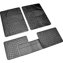 PINUKS Mars Ekstra  Kaucuk Paspas Siyah  Takım   11 Pcs Takım  PİNUKS-ESAS-P1034