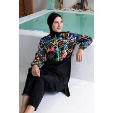 Rozamay Lexa Paraşüt Uzun Kollu Tesettür Mayo 3505