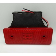 PINUKS Yan Sinyal Lamba Ledli Braketli 12V Kırmızı Adet