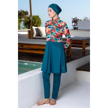 Rozamay Maddy Likralı Uzun Kollu Tesettür Mayo 3108