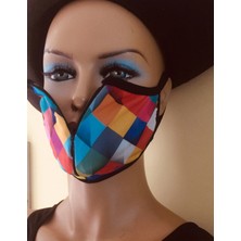 SHC4200 Fermuarlı 2 Katlı Maske