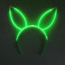 Karanlıkta Yanan Glow Neon Fosforlu Taç - 6 Adet
