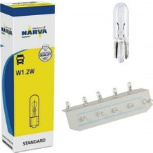 PINUKS T5 12V 1.2W Küçük Dipsiz Ampul Adet  PİNUKS-NARVA17037