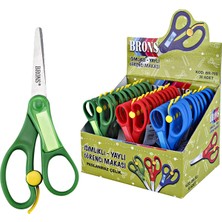 Kitabevimden Brons Öğrenci Makası Yaylı Isimlikli BR-703 ( 30 Adet  )