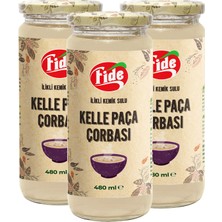 Fide Kemik Sulu Kelle Paça Çorbası 480 ml x 3 Adet