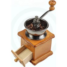 Ahşap Kahve Değirmeni