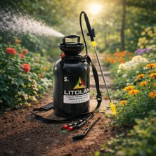 Litolan ( 5lt ) ( Manuel ) ( 2ın1 ) Bahçe Püskürtme &amp; Köpük Pompa*6
