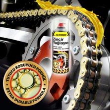 PINUKS Zincir Yağlayıcı  400ML  Toz Tutmayan Formül Adet  PİNUKS-AUTOMIX044912
