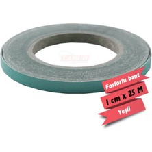 PINUKS Fosfor Bant 1CMX25M Yeşil Adet