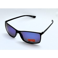 Polar 334 62 Col 80 C Sıyah Polarıze Mavı  Unısex Güneş Gözlüğü