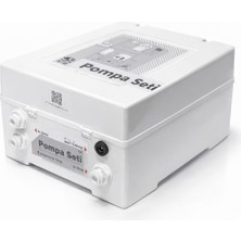 Spring Water Su Arıtma Cihazı Pompa Seti – Düşük Basınç Artırıcı Harici Pompa Sistemi – Tüm Arıtma Cihazlarıyla Uyumlu