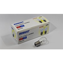 PINUKS 12V 21W 93 Yakın Tırnak Ampul Dipli Tek Flama BAU15S Adet