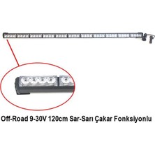 PINUKS Off-Road LED Bar Proj. 9-30V 120CM Çakar Sarı-Sarı Adet  PİNUKS-BR4203263