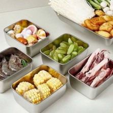 Paslanmaz Çelik Saklama Kabı